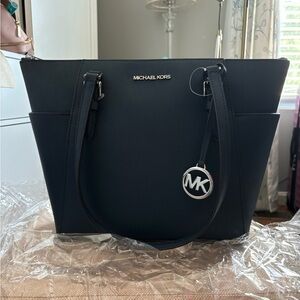 Navy Michael Kors Purse